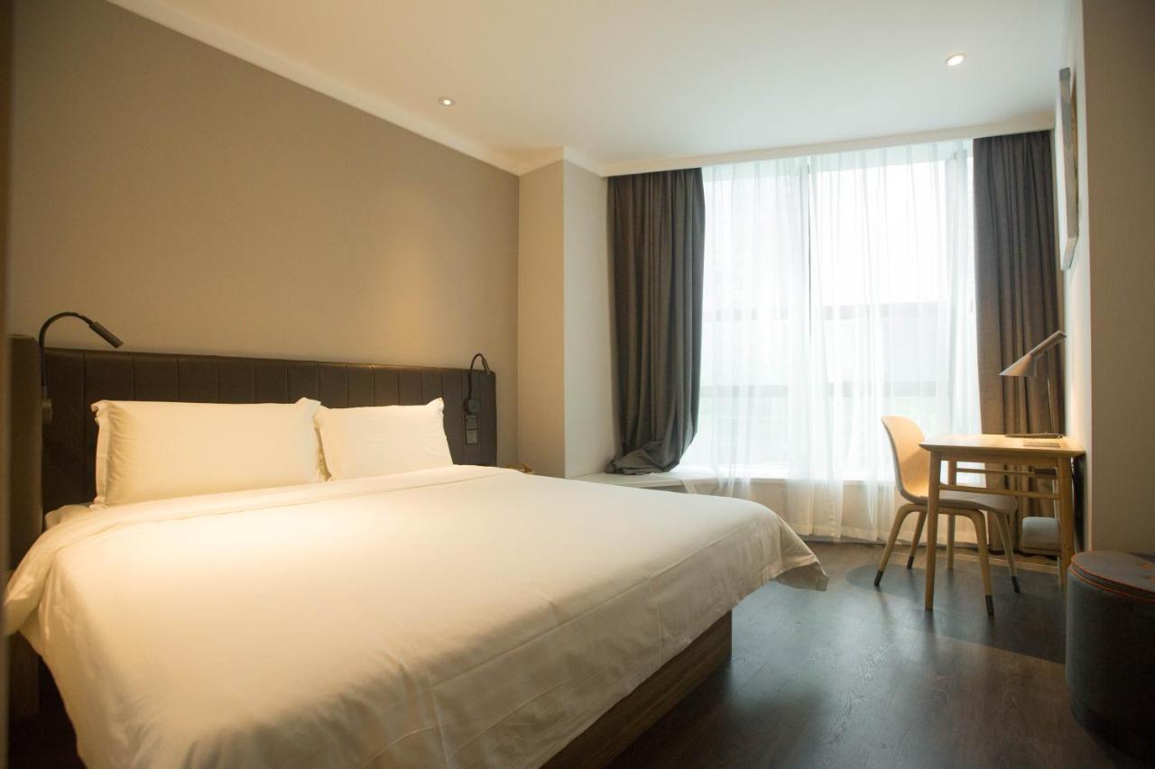 Hanting Premium Hotel Shanghai Plaza 66 Bagian luar foto