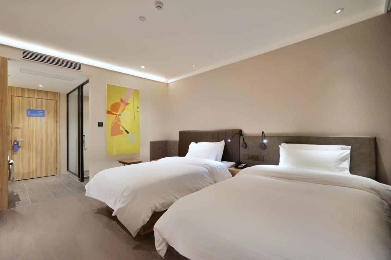 Hanting Premium Hotel Shanghai Plaza 66 Bagian luar foto