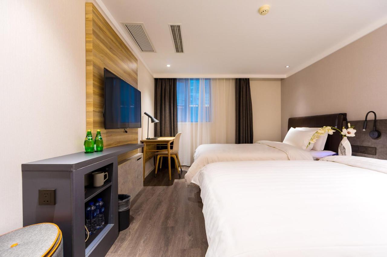 Hanting Premium Hotel Shanghai Plaza 66 Bagian luar foto